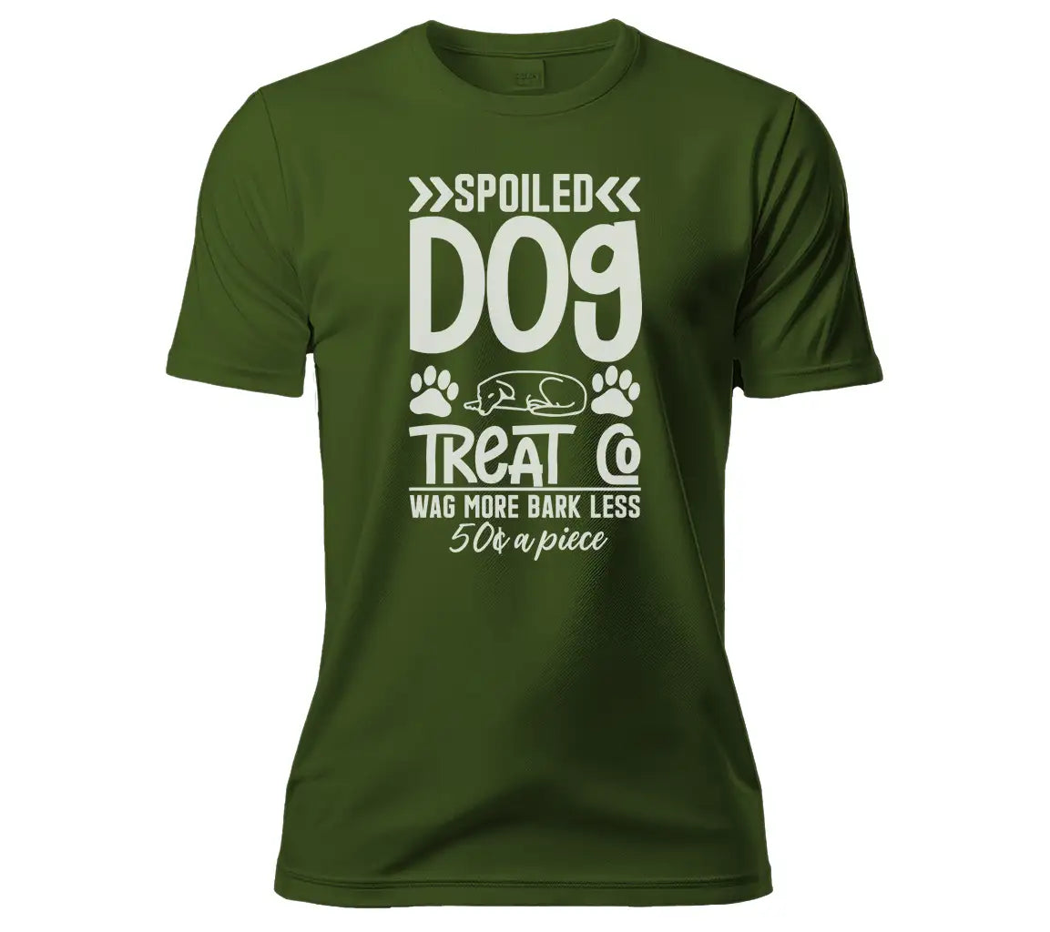 Wag More Bark Less Spoiled Dog Treat Co. SVG Cut File SVG