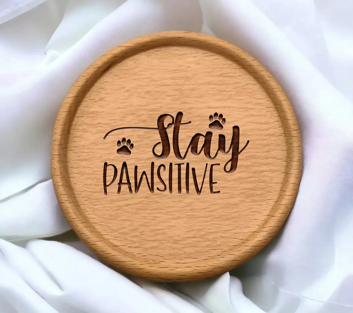 Stay Pawsitive  Dog SVG SVG