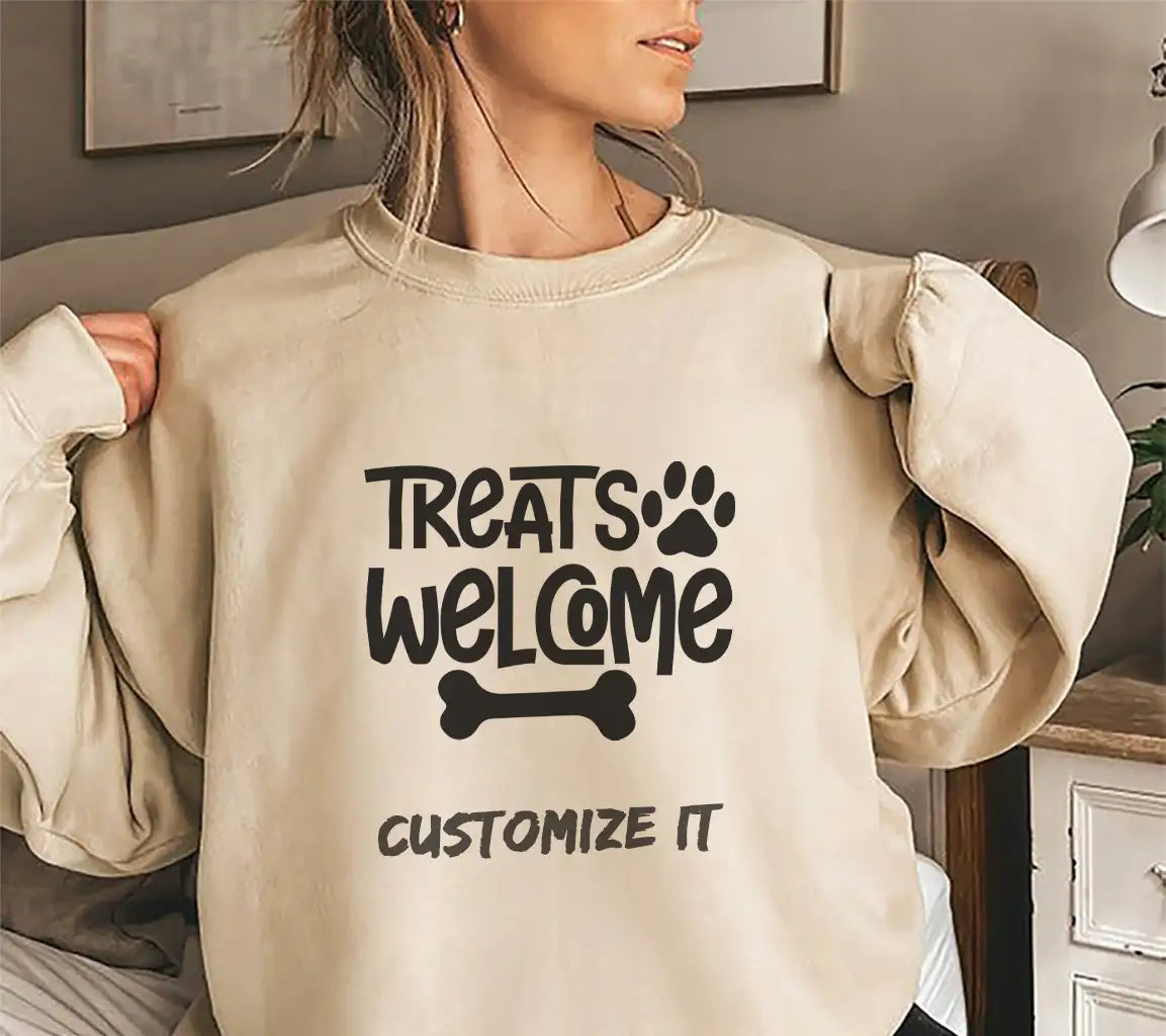  Treats Welcome Dog SVG Cut File SVG