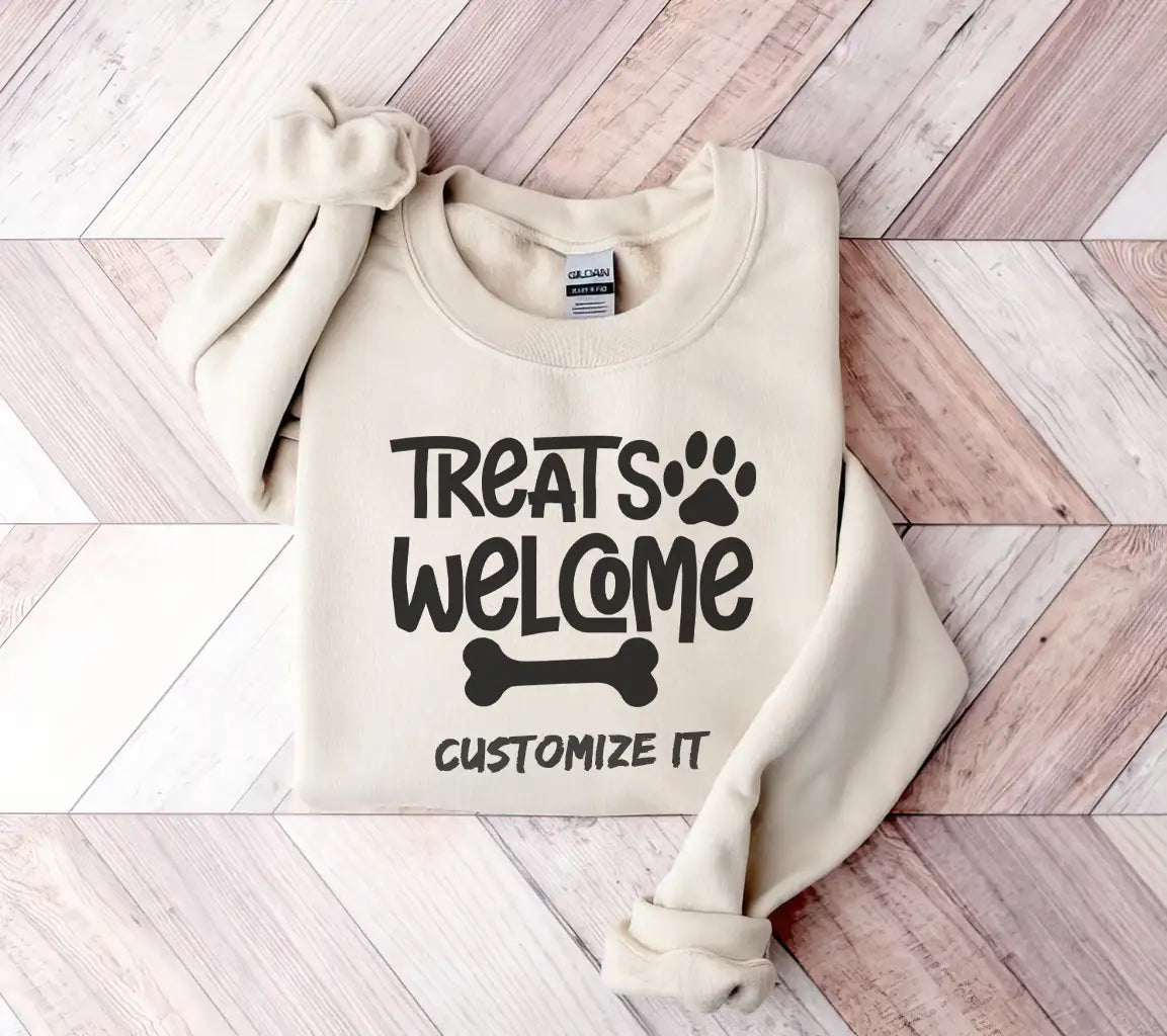  Treats Welcome Dog SVG Cut File SVG