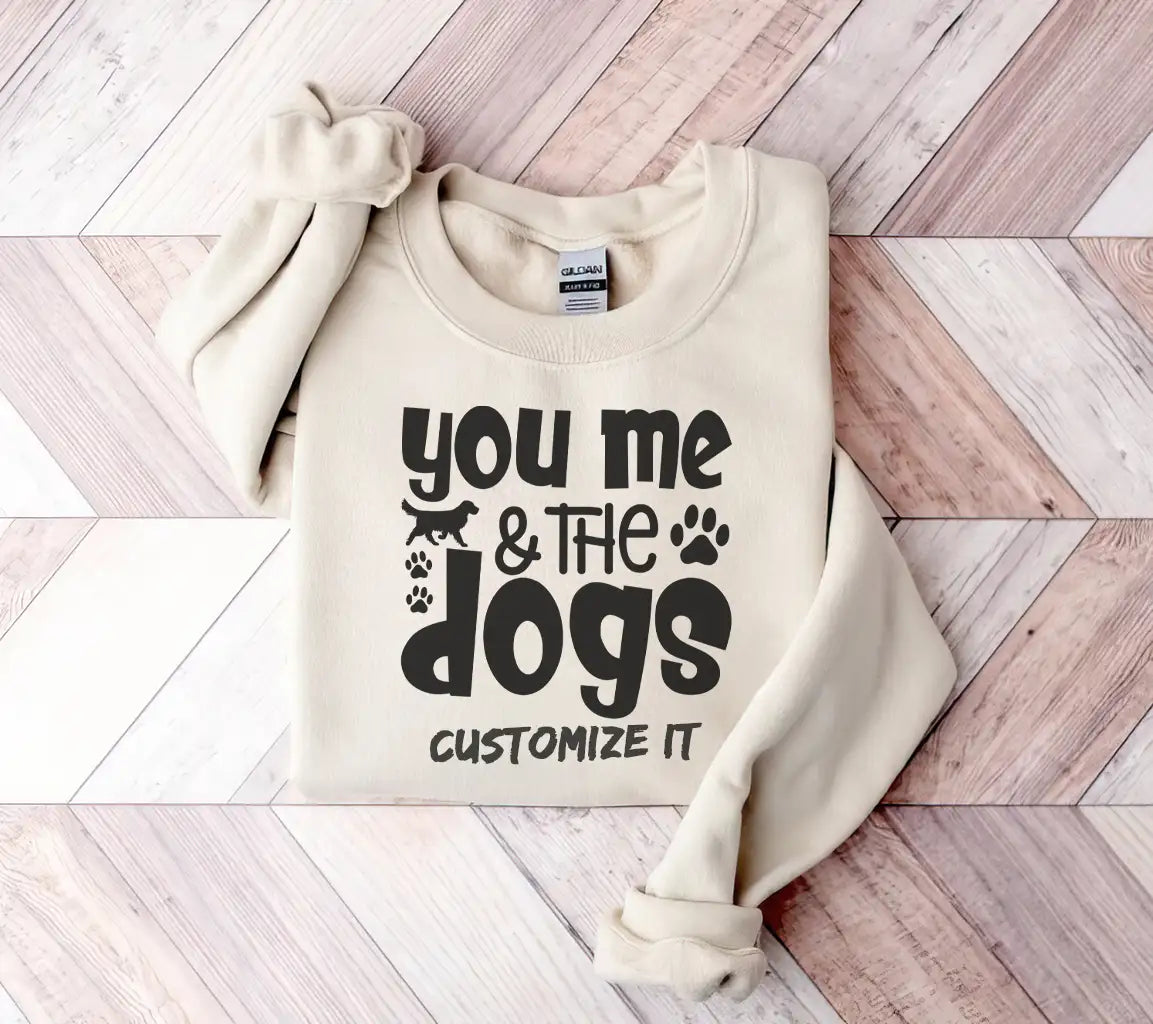 You Me & The Dogs SVG Poster Design SVG