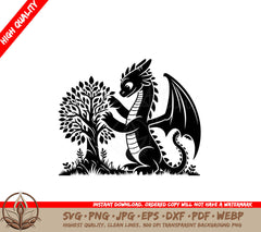 Dragons Landscaping SVG - Digital File for Flexibility