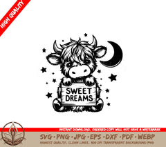 Dreamy Cow Wishes SVG Revelation