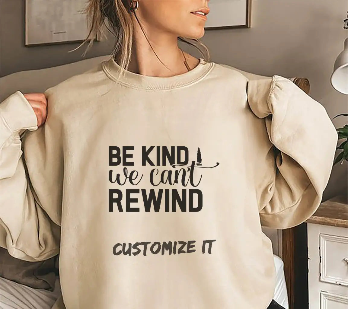 Be Kind We Cant Rewind SVG - Earth Day Poster Design SVG