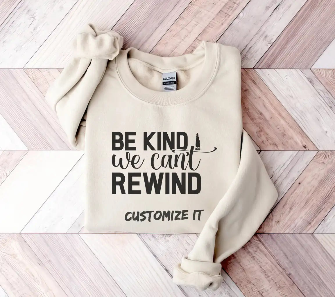 Be Kind We Cant Rewind SVG - Earth Day Poster Design SVG