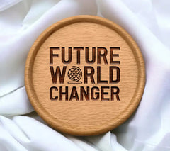 Future World Changer SVG -  Sign - Earth Day Design SVG