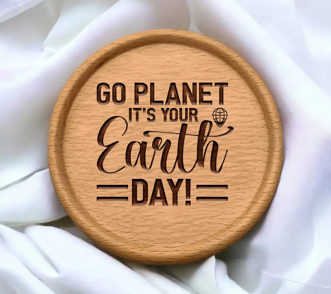 Go Planet, Its Your Earth Day SVG Poster SVG