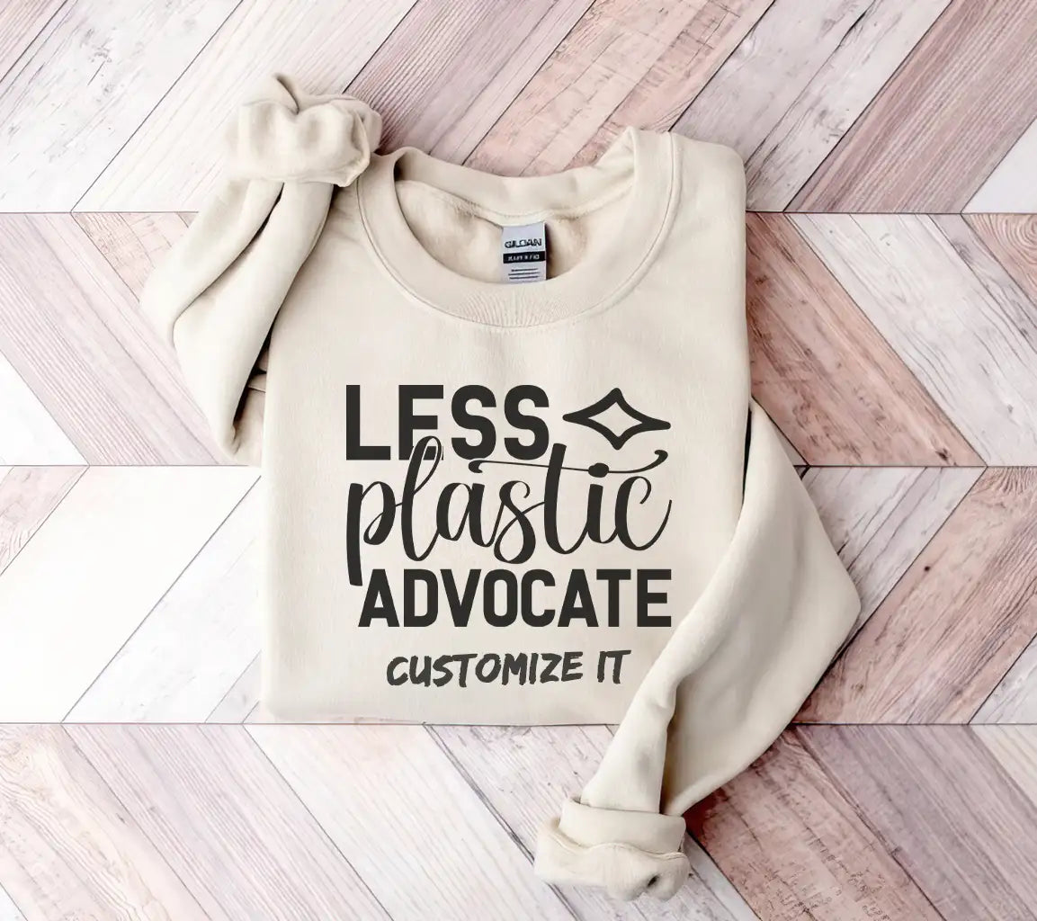  Less Plastic Advocate SVG Design for Earth Day SVG