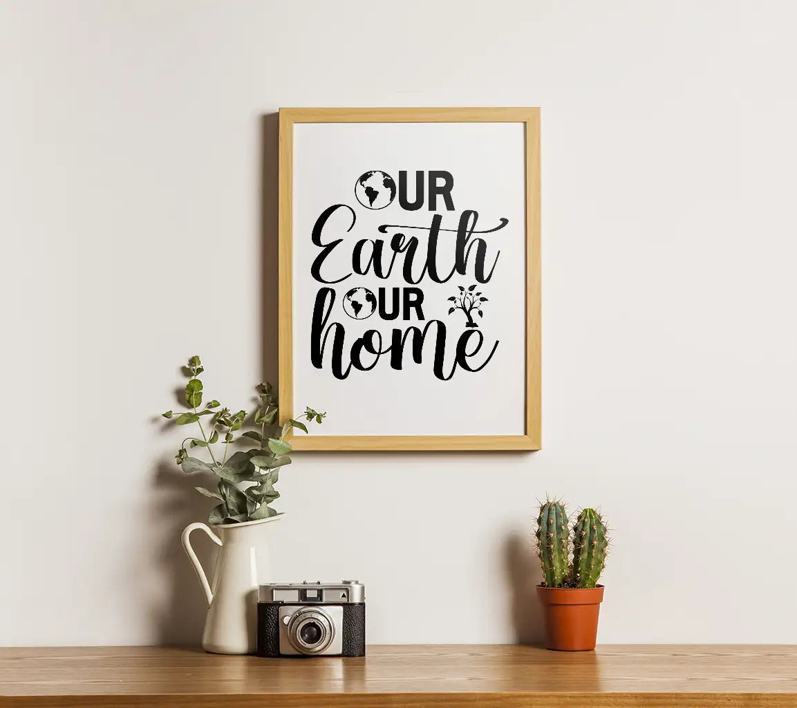 Earth Day Our Home SVG -  Sign SVG