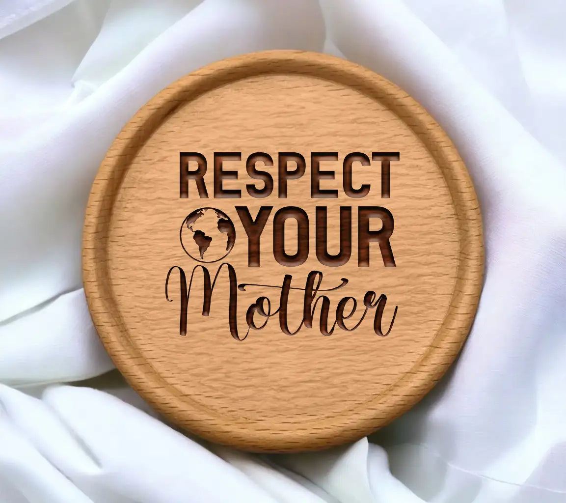  Respect Your Mother SVG Design for Earth Day SVG