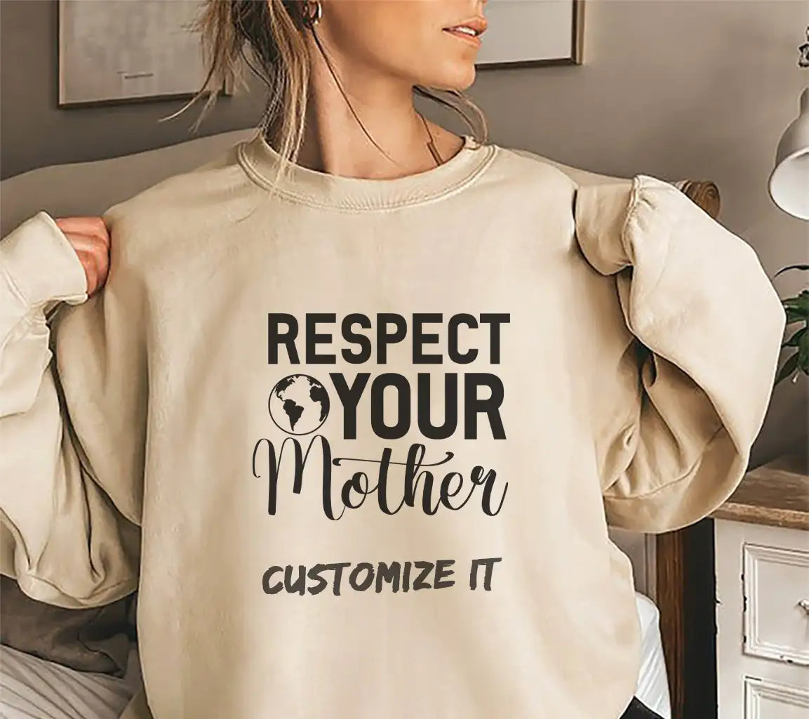  Respect Your Mother SVG Design for Earth Day SVG