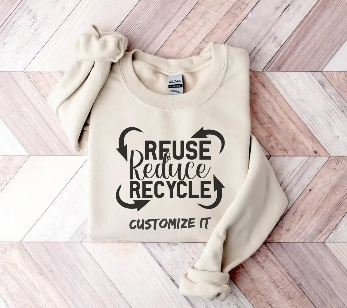 ## Reuse, Reduce, Recycle SVG -  Sign - Earth Day SVG