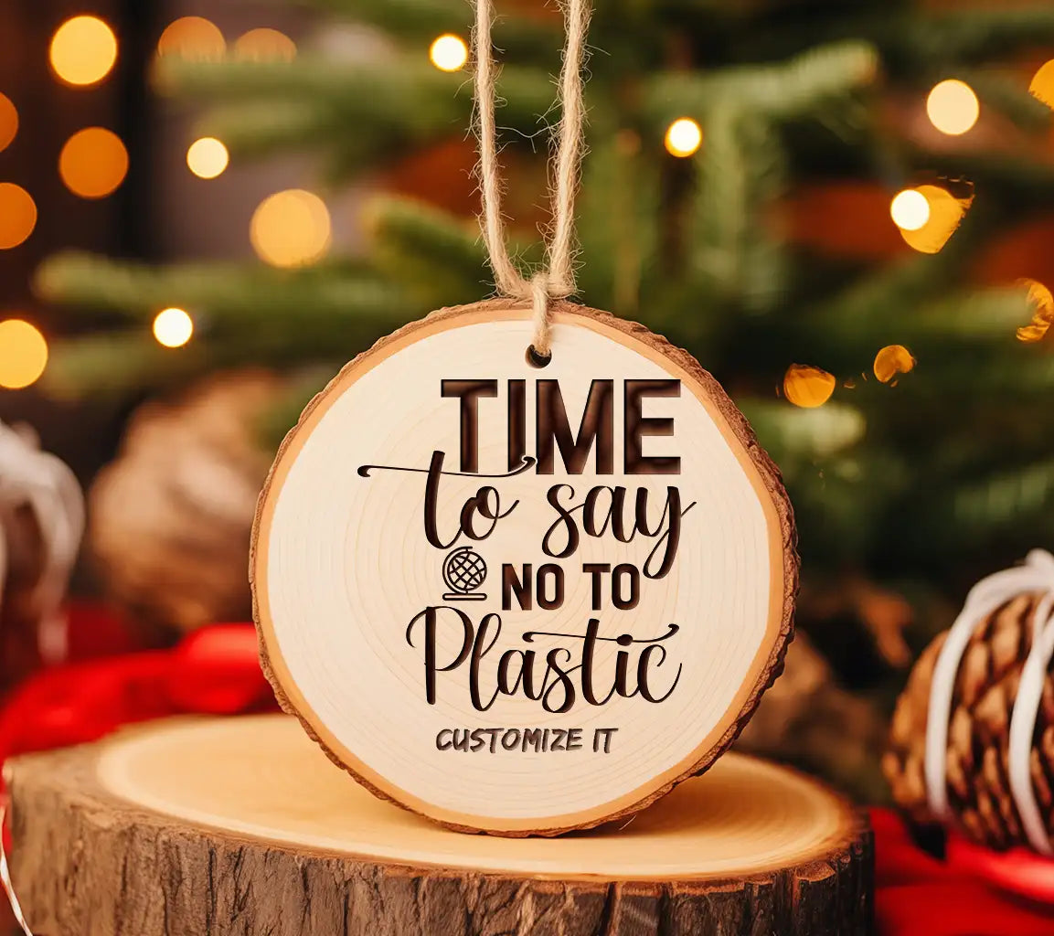 ## Time To Say No To Plastic - Earth Day SVG SVG