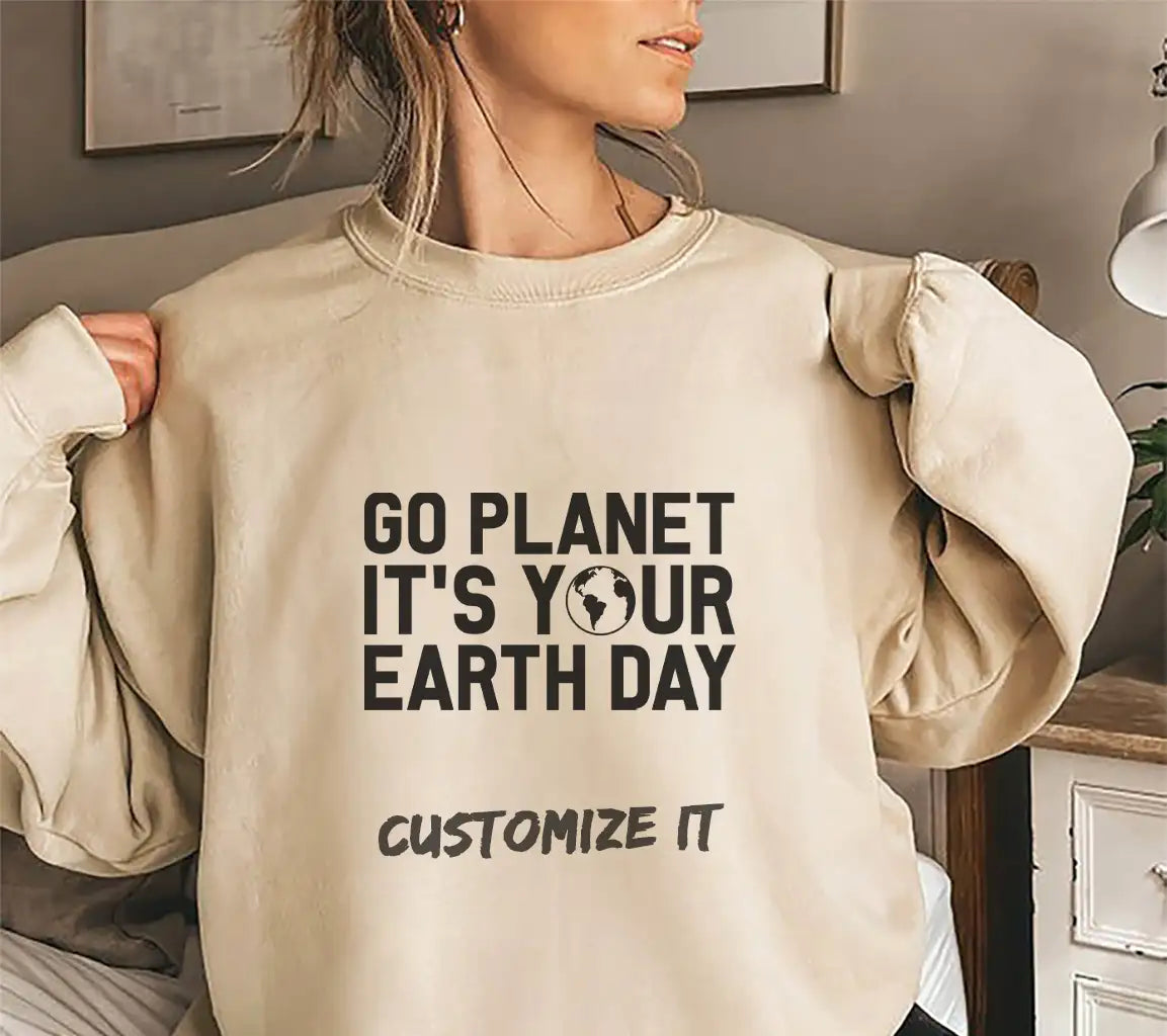 Go Planet, Its Your Earth Day SVG Poster SVG