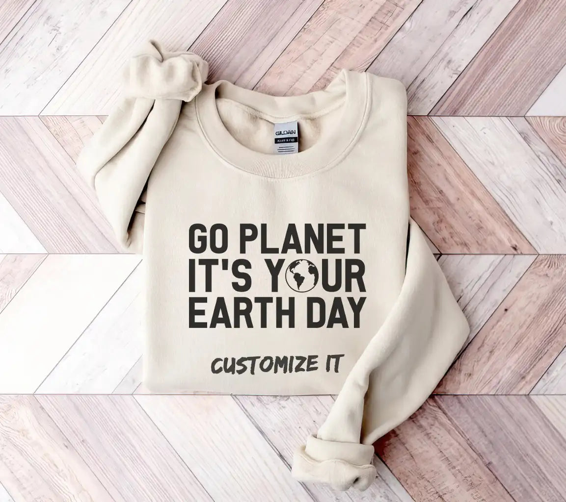 Go Planet, Its Your Earth Day SVG Poster SVG