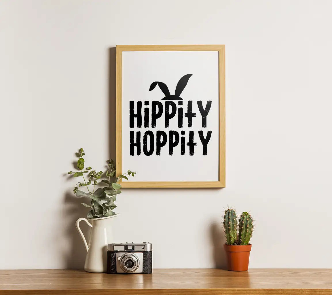  Hippity Hoppity Easter SVG Logo SVG