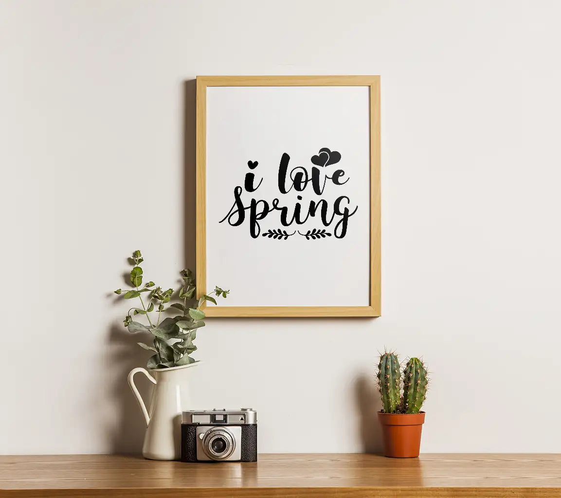  I Love Spring SVG for Easter Designs SVG