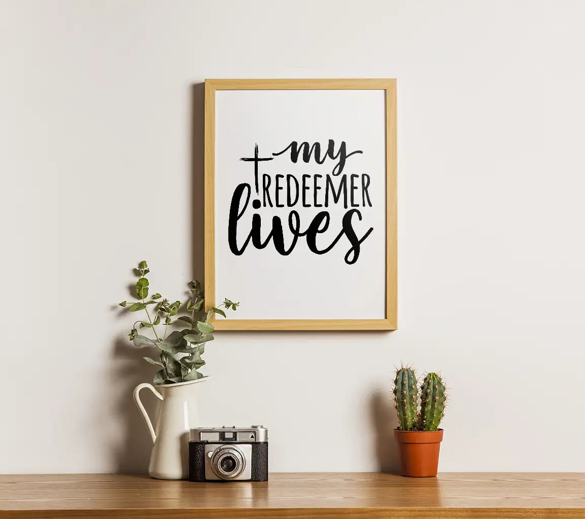  My Redeemer Lives Easter SVG Design SVG