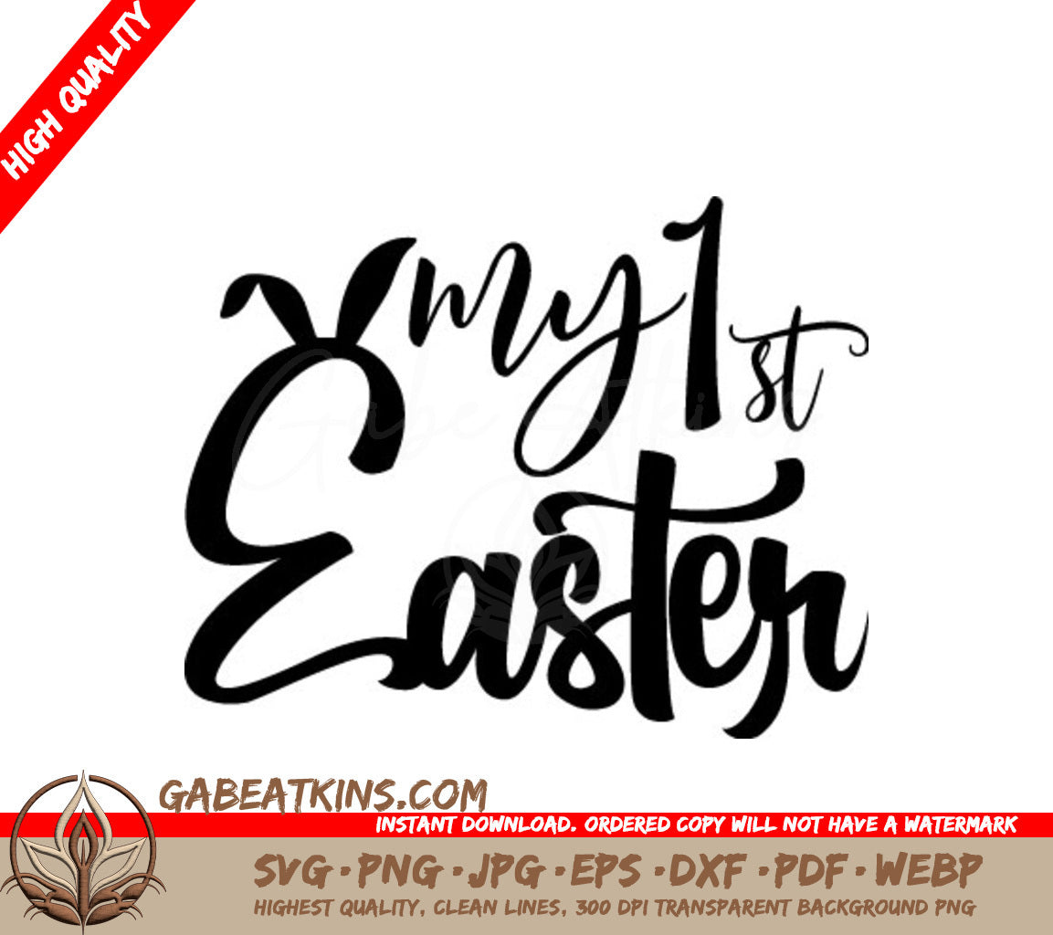 My First Easter SVG -  Sign SVG