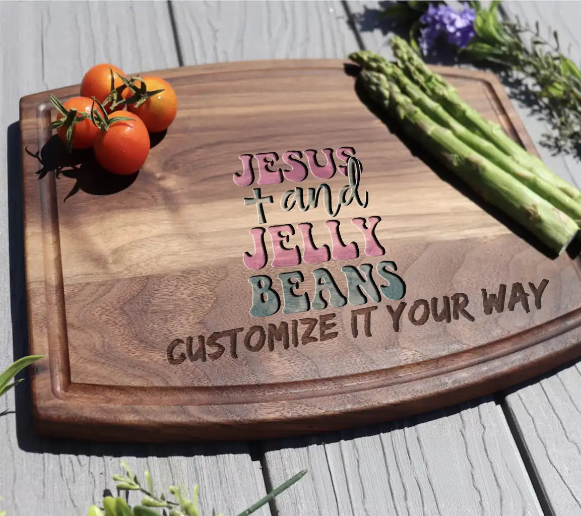 Jesus & Jelly Beans Easter SVG Design SVG