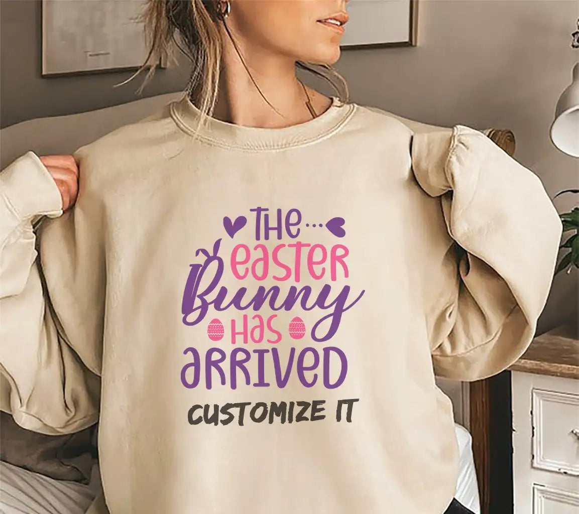 Easter Bunny Has Arrived SVG - Printable Poster Design SVG