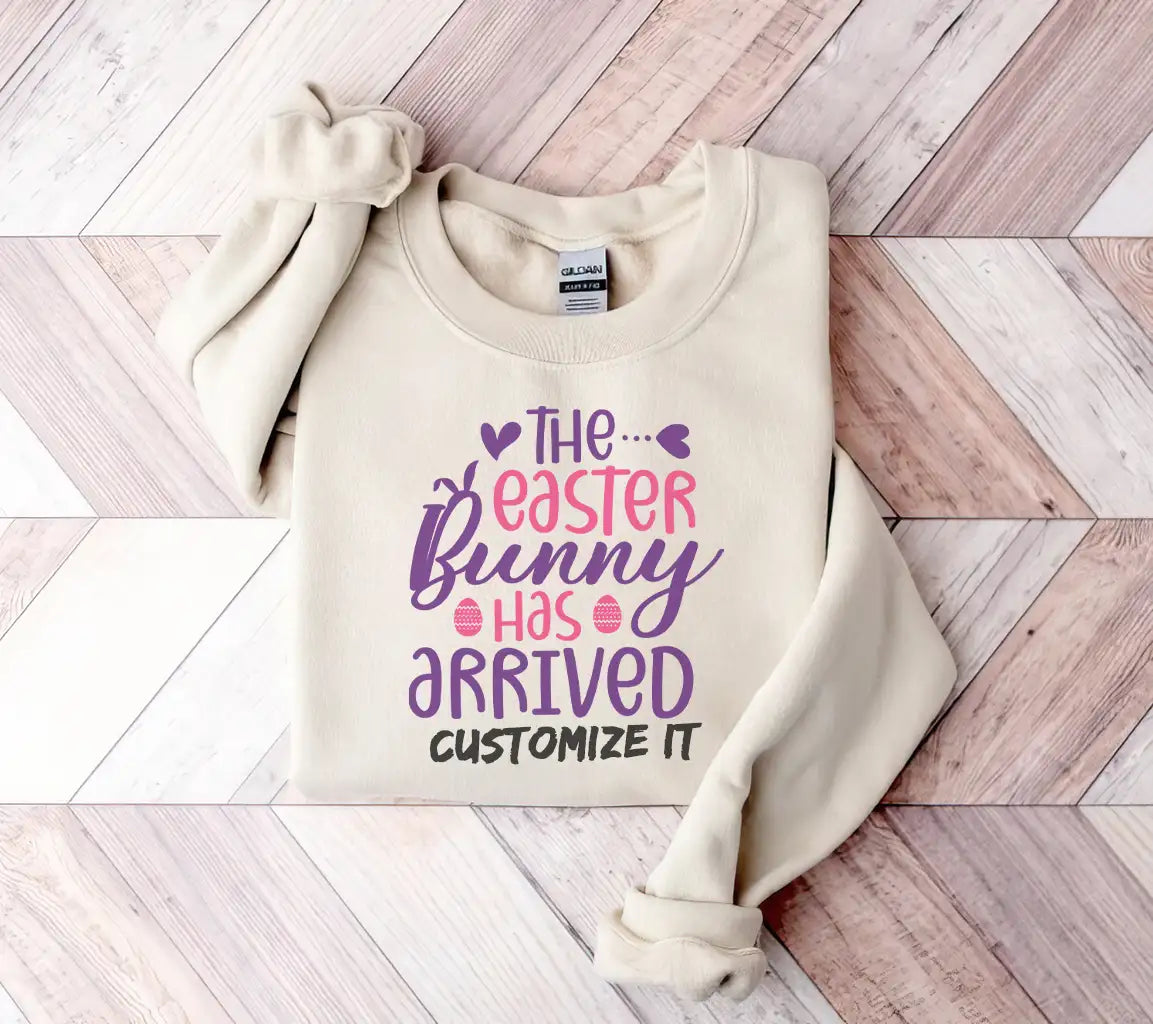 Easter Bunny Has Arrived SVG - Printable Poster Design SVG