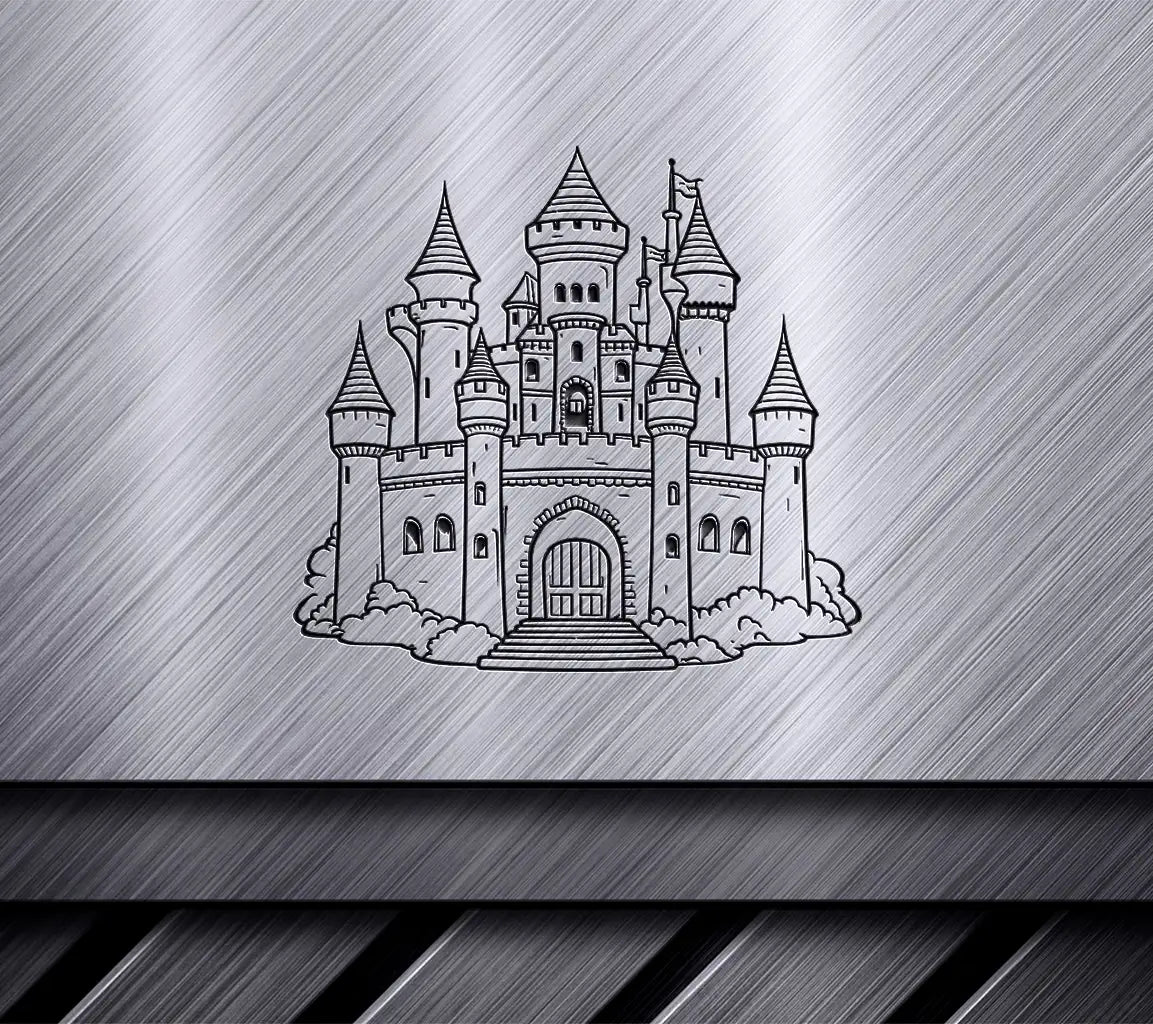  Castle with Stairs SVG - Echoes of Destiny SVG