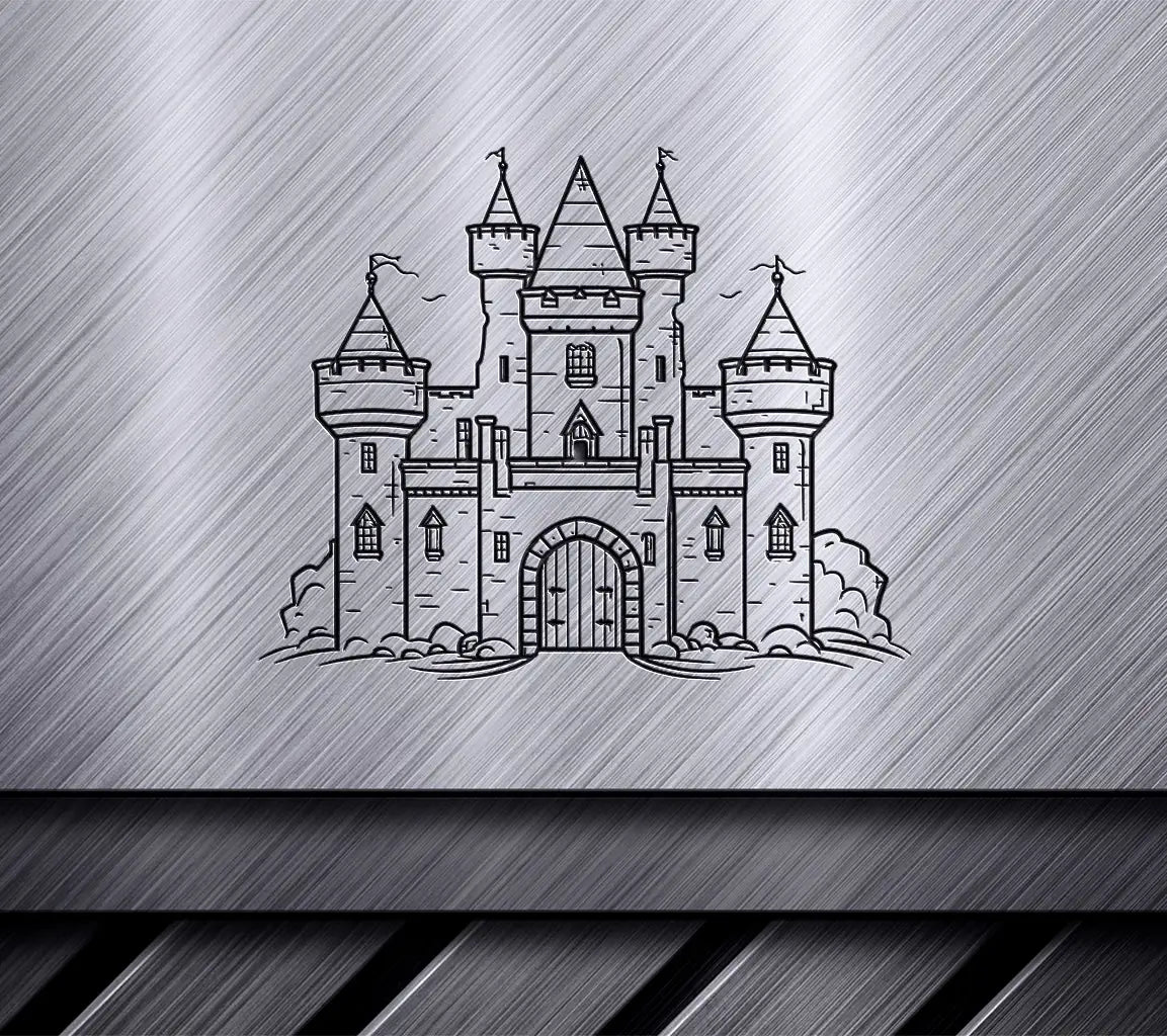  Castle Gate SVG - Echoes of Eternity SVG