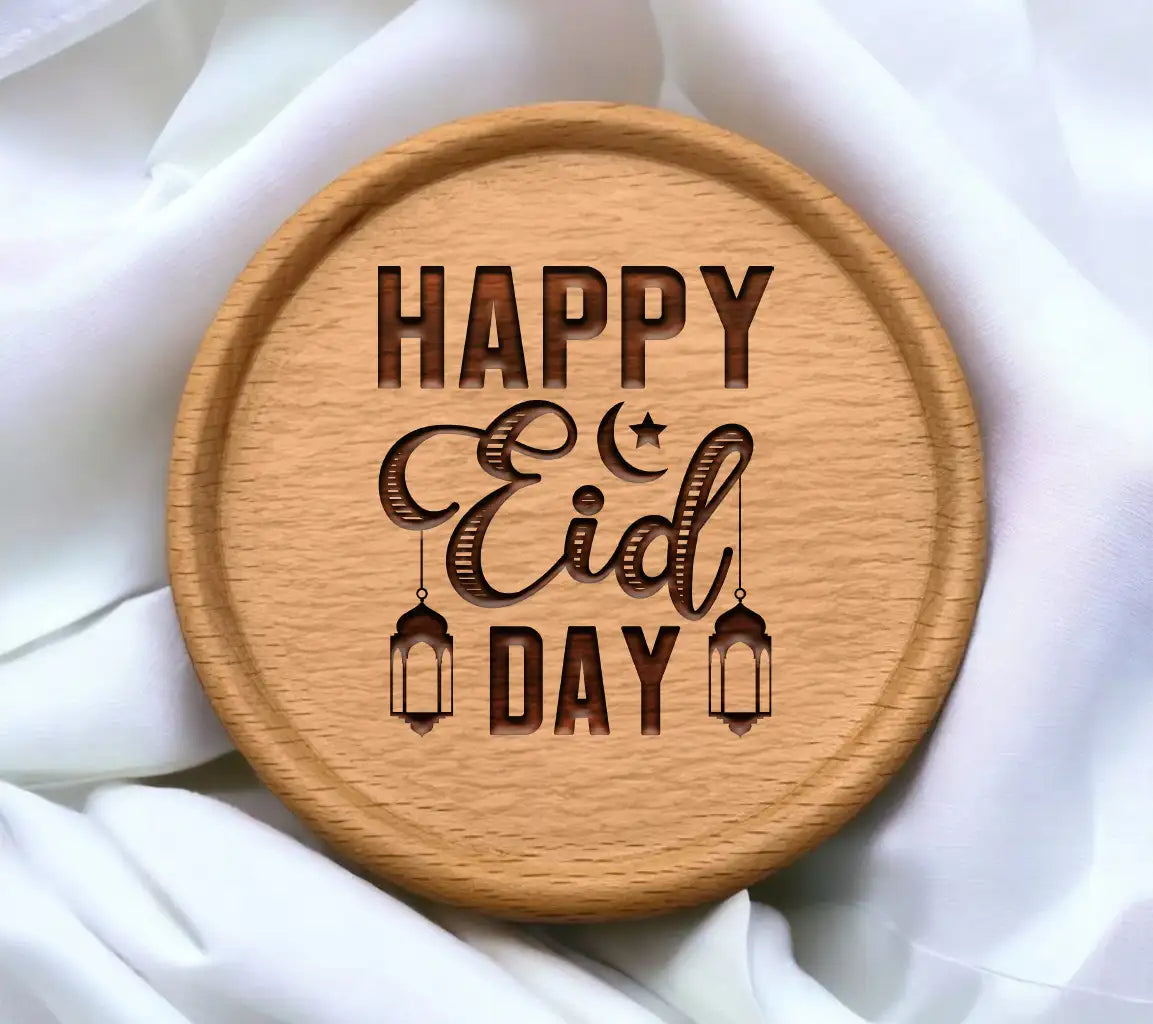  Eid Al-Adha Greeting Card SVG - Happy Eid Day SVG