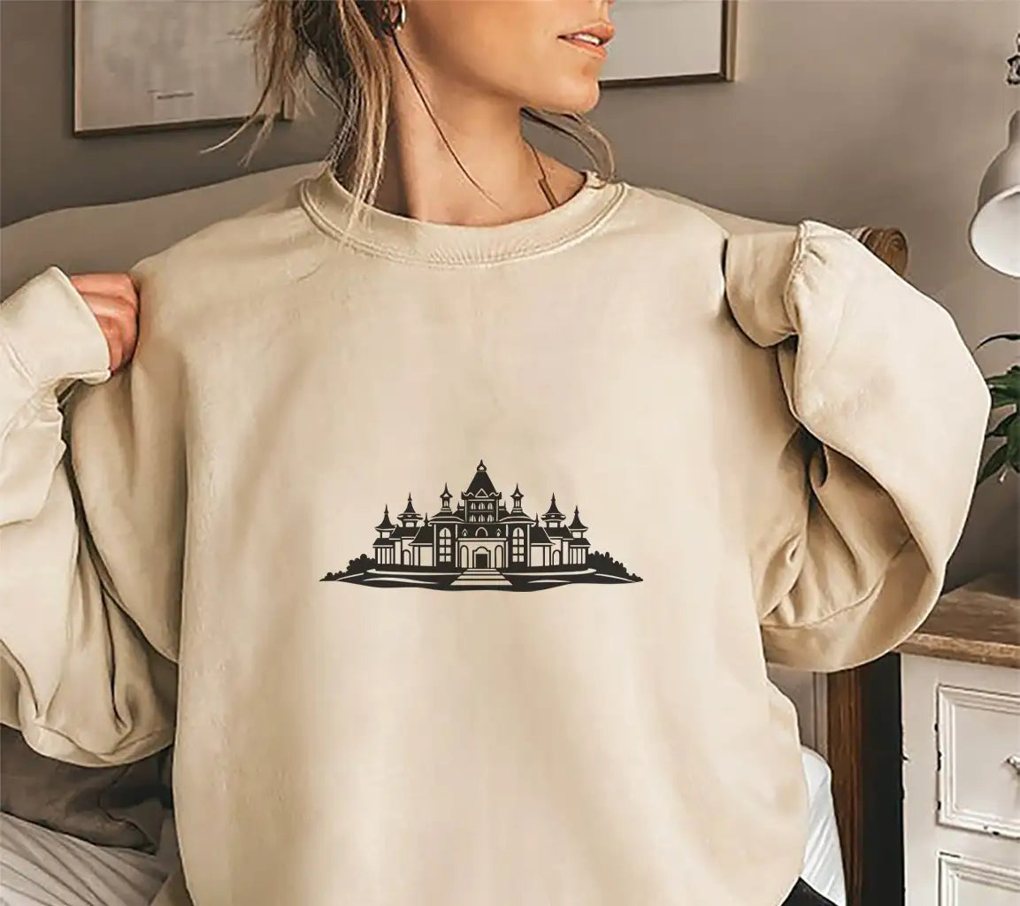 Elegant  Castle Hilltop SVG - Royal Themed Design SVG