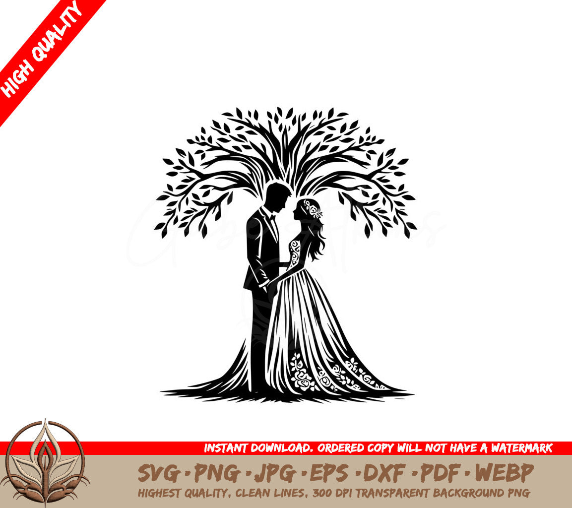 Enchanted Arbor Embrace Digital Product (SVG)