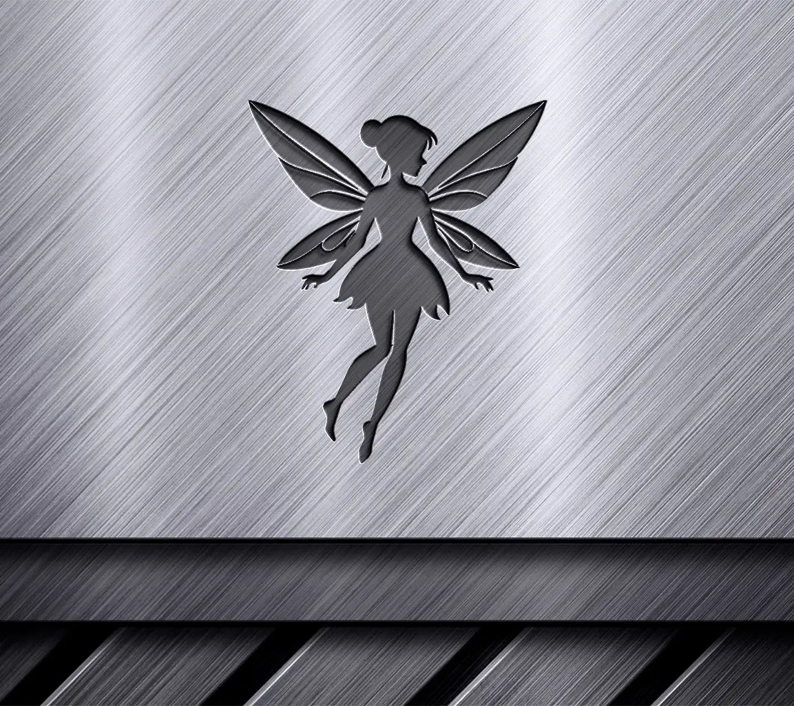  Fairy Silhouette SVG - Wings Illustration SVG