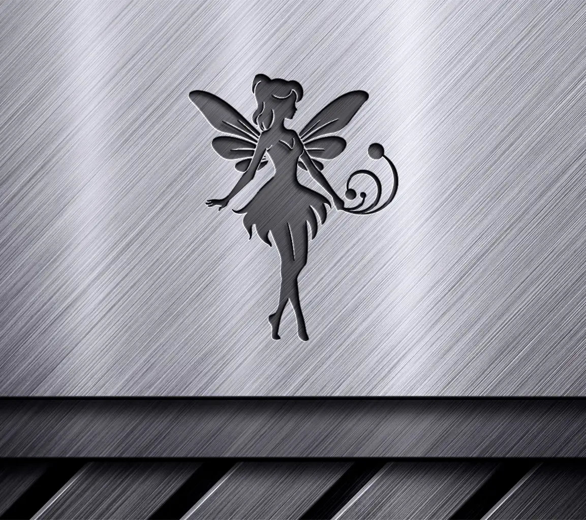  Fairy Silhouette SVG - Vector Wings Design SVG