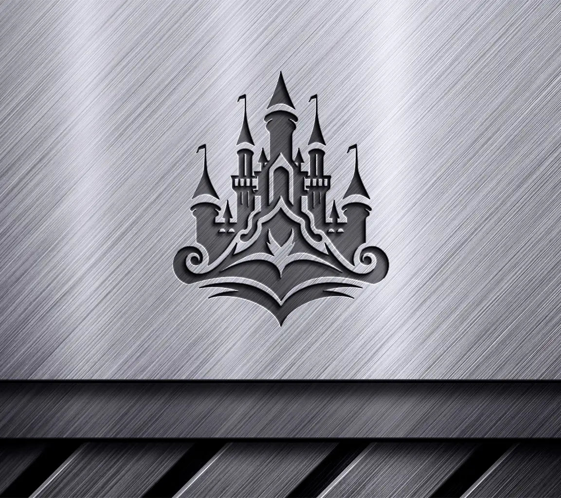  Castle Book Silhouette SVG - Fairytale Vector Graphic SVG