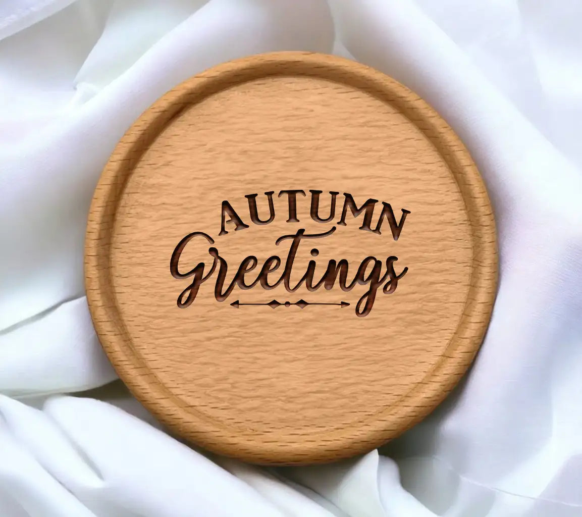  Autumn Greetings SVG - Fall Greeting Design SVG