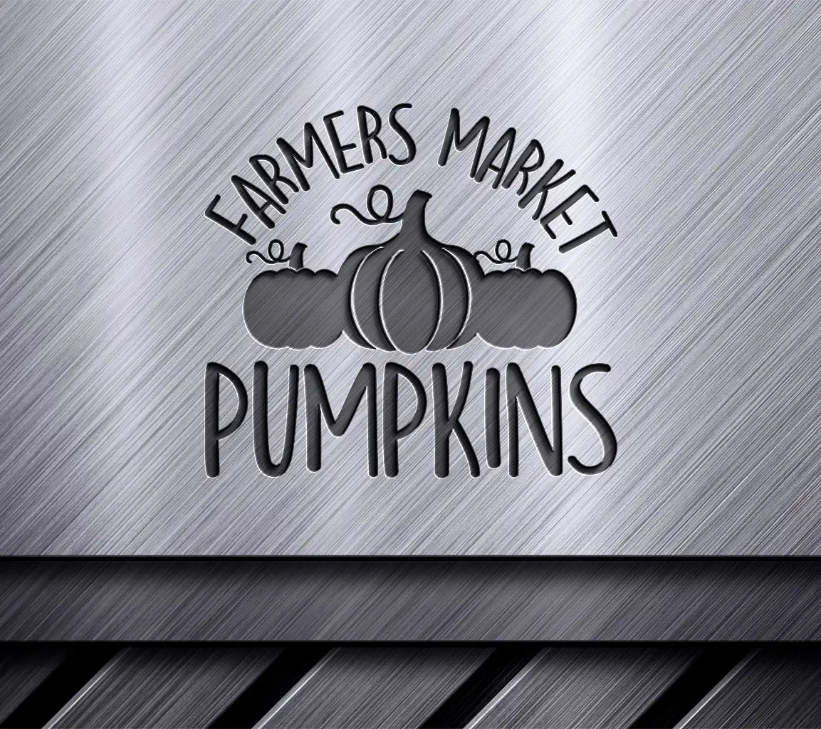  Pumpkin Farmers Market Logo SVG SVG