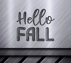 Hello Fall SVG -  Hand Drawn Typography SVG