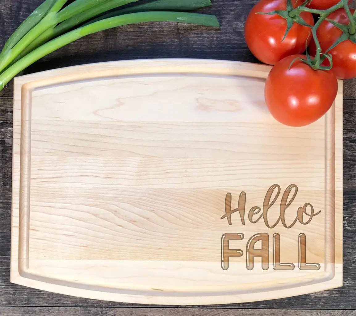 Hello Fall SVG -  Hand Drawn Typography SVG