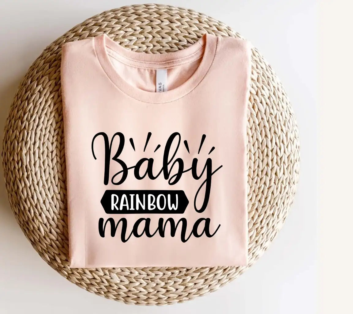 Baby Rainbow Mama SVG -  Sign SVG