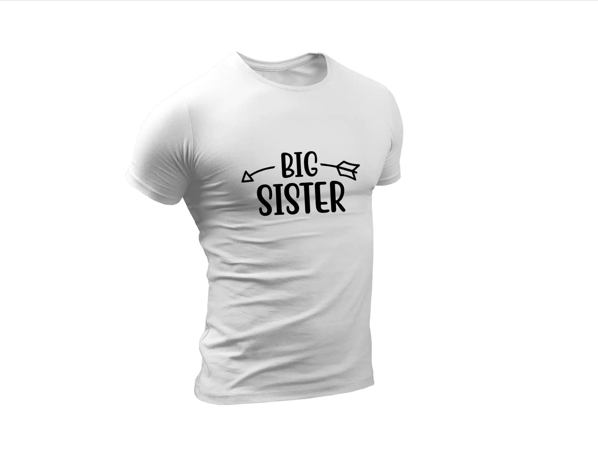 Big Sister Arrow Design SVG -  Family Design SVG