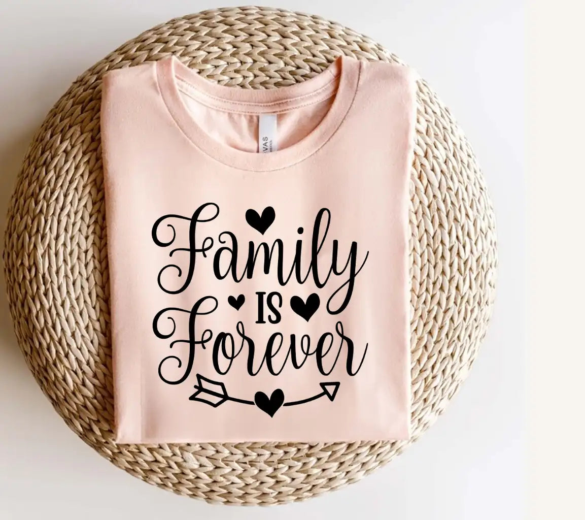  Family Is Forever SVG with Hearts & Arrow SVG