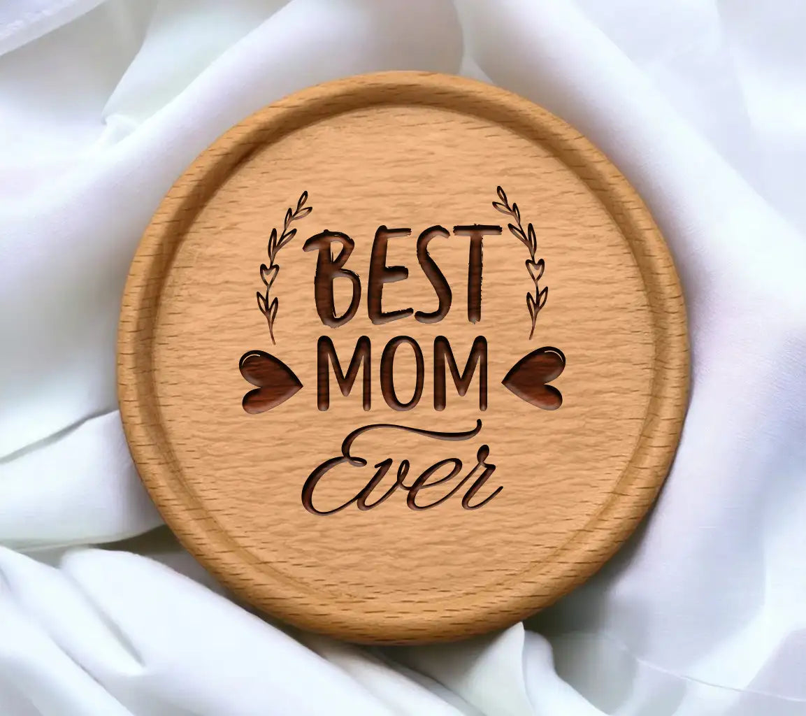 Best Mom Ever SVG -  Poster Design SVG