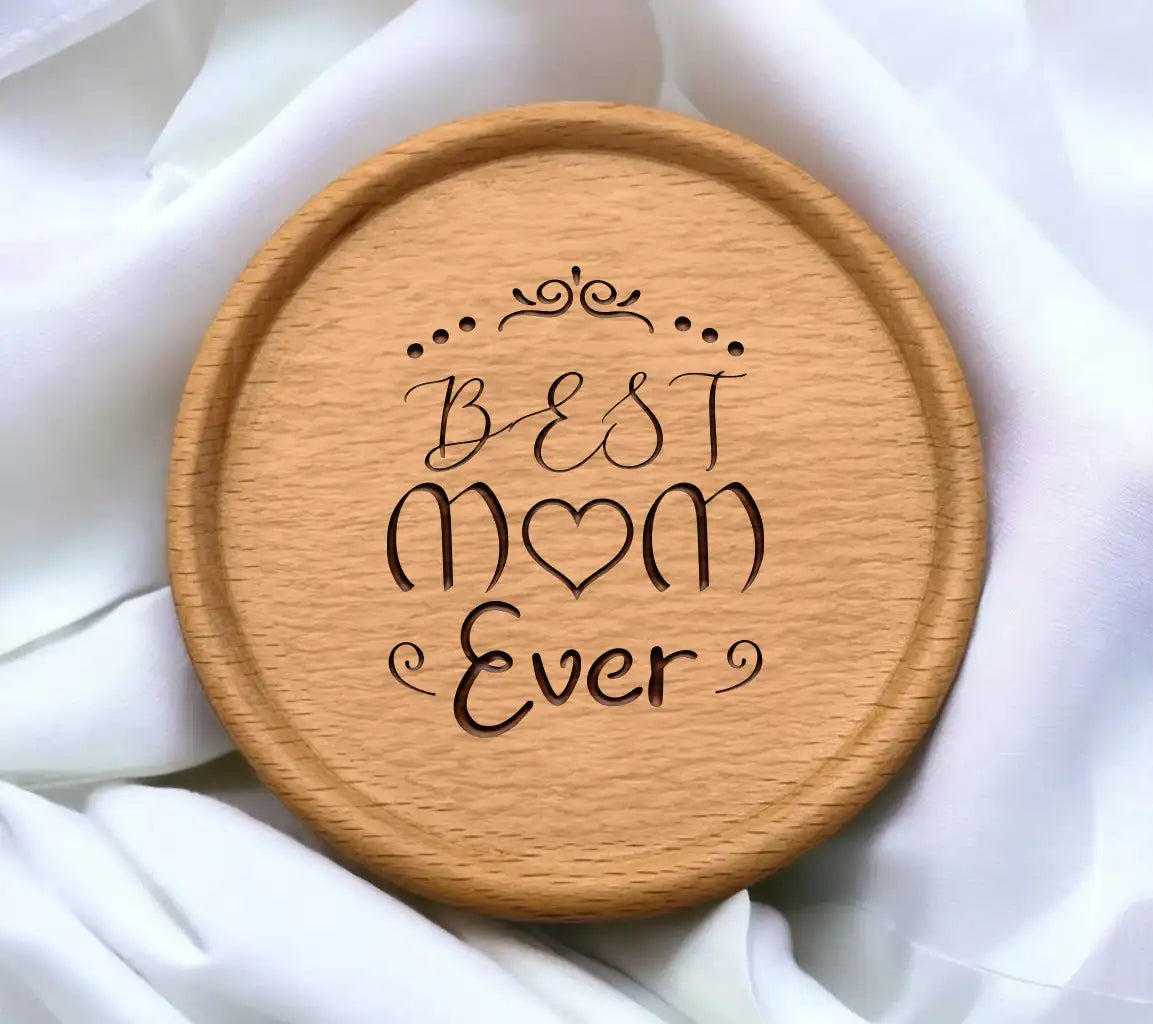 Best Mom Ever SVG -  Poster Design SVG