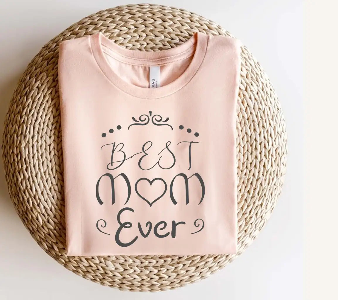 Best Mom Ever SVG -  Poster Design SVG