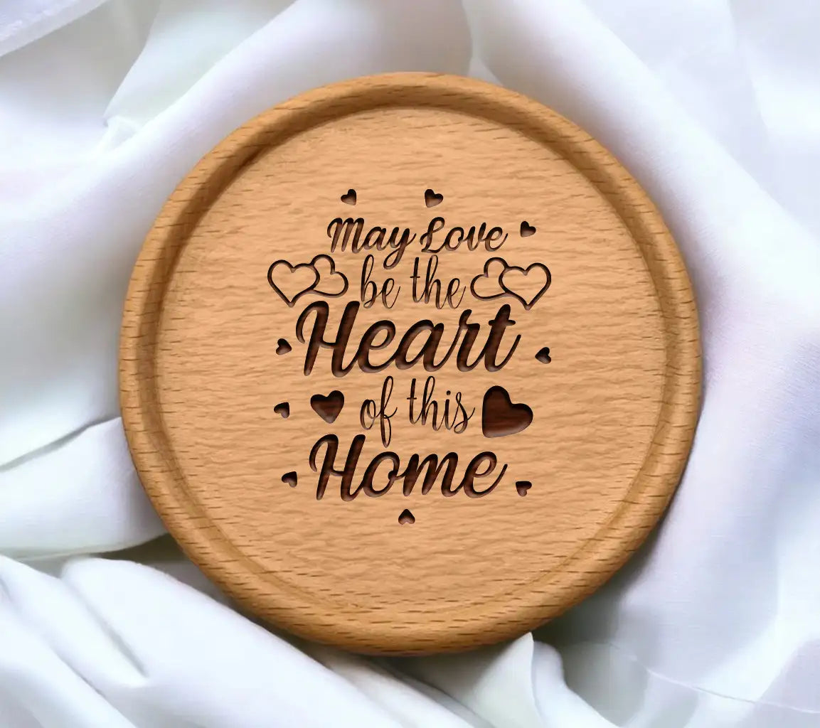 May Love Be The Heart Of This Home SVG Design SVG