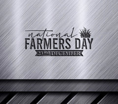 National Farmers Day  SVG Design - December 23rd SVG