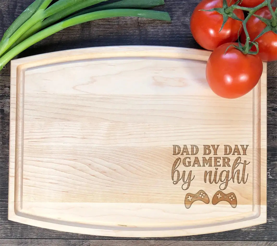 Dad By Day Gamer By Night SVG - Fathers Day Gift with Controllers SVG