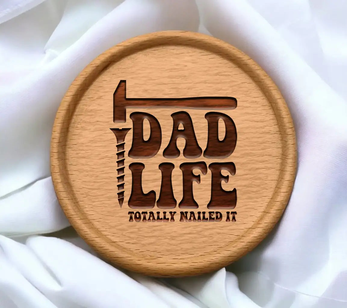 Dad Life Totally Nailed It -  Hammer & Screw SVG SVG