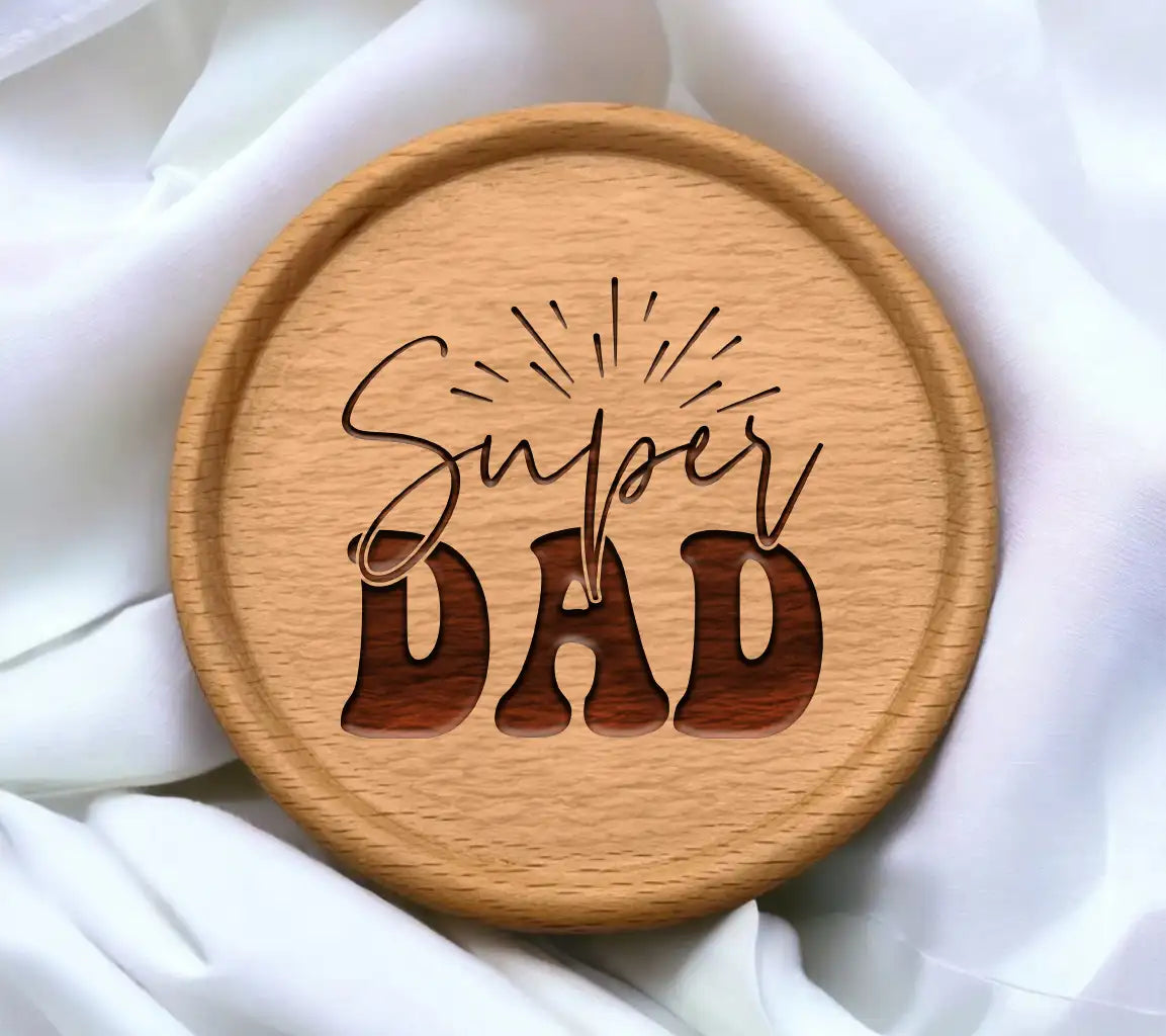 Super Dad SVG Design -  Fathers Day Design SVG