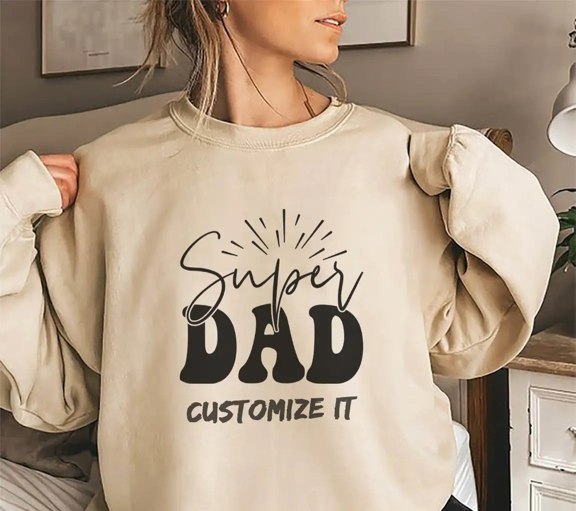 Super Dad SVG Design -  Fathers Day Design SVG